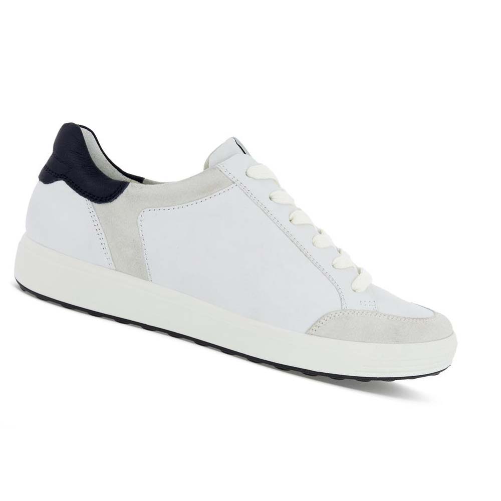 Ecco Soft 7 Retro Sneakers Dam Grå Vita | SE 239ILH